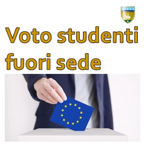 Voto per gli studenti fuori sede per le prossime elezioni dei rappresentanti del Parlamento europeo a suffragio universale e diretto